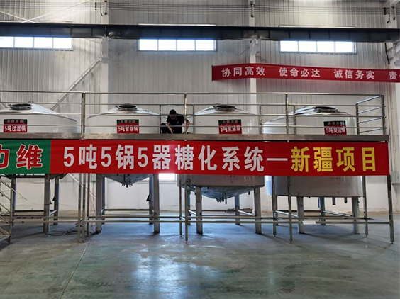 桐庐精酿啤酒设备厂—5吨精酿啤酒设备—新疆项目